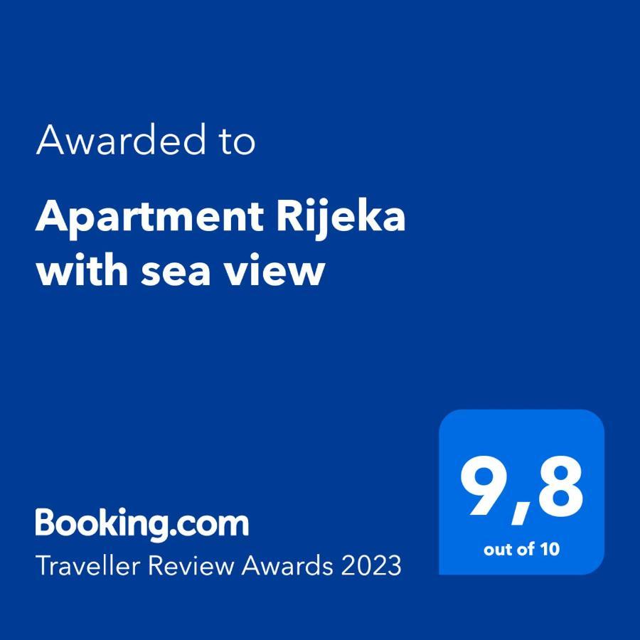 Apartment Rijeka With Sea View Exteriör bild